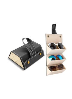 Sunglasses Organizer, Glasses Case Portable Travel Sunglasses Holder Foldable Eyeglasses Storage Box Hanging Eyewear Holder for Women Men - pzsku/ZC900E933AC4AE67676ABZ/45/_/1722552766/ccf7e4c6-c5f9-4c7e-bad3-1414189bd1eb