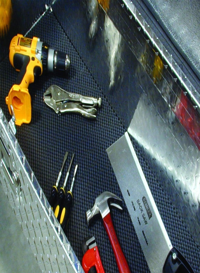 Con-Tact Brand Industrial Grip Premium Shelf Liner, Non-Adhesive and Non-Slip Drawer Liner, Heavy-Duty, Waterproof, Easy-to-Clean, 86" x 22", Black - Image 5