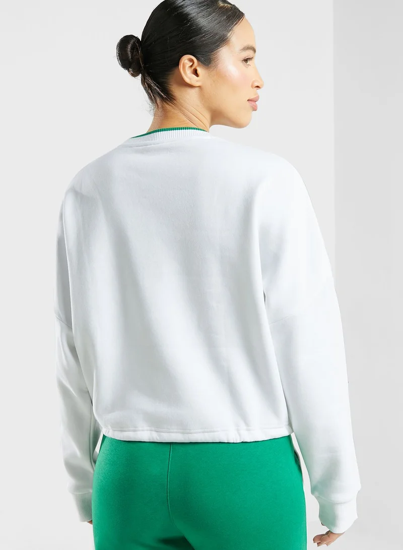 Reebok Logo Fleece Sweatshirt