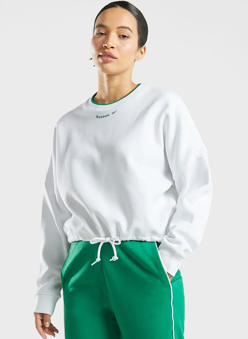 Reebok Logo Fleece Sweatshirt