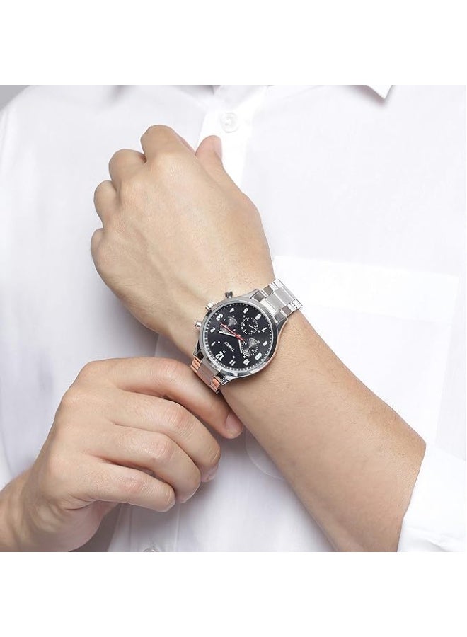 TIMEX Analog Watch for Men with Round Dial & Water Resistant Man's Wrist Watches - Image 4