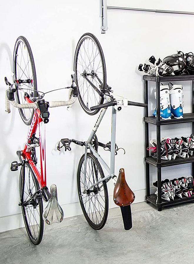 Generic Bike Clip Indoor & Outdoor Bicycle Storage Rack & Mount System, Easy To Install  - Image 4