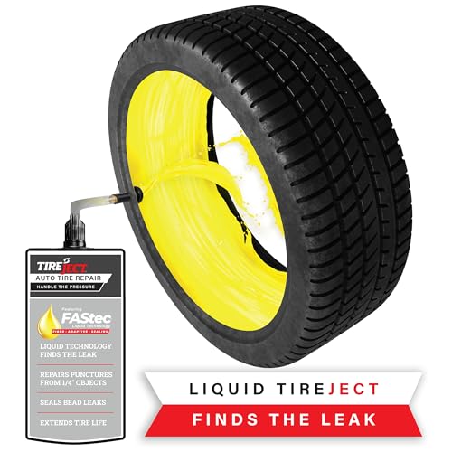 TireJect Automotive Sedan/Crossover/Truck 2-in-1 Tire Sealant & Bead Sealer Kit for tire repair of leaks and punctures - Image 4