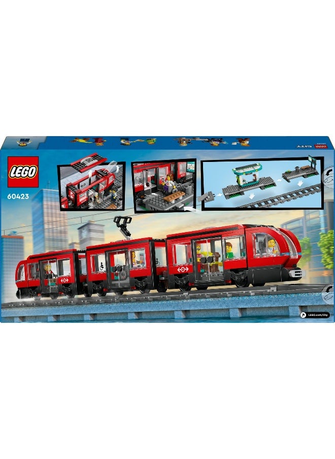 LEGO City Downtown Tram and Station Toy Set 60423 Building Toy Set (811 Pieces) - pzsku/ZC901323CF98E5073113BZ/45/_/1730976844/d7db01b0-98a6-4340-b566-0a23f07d917d