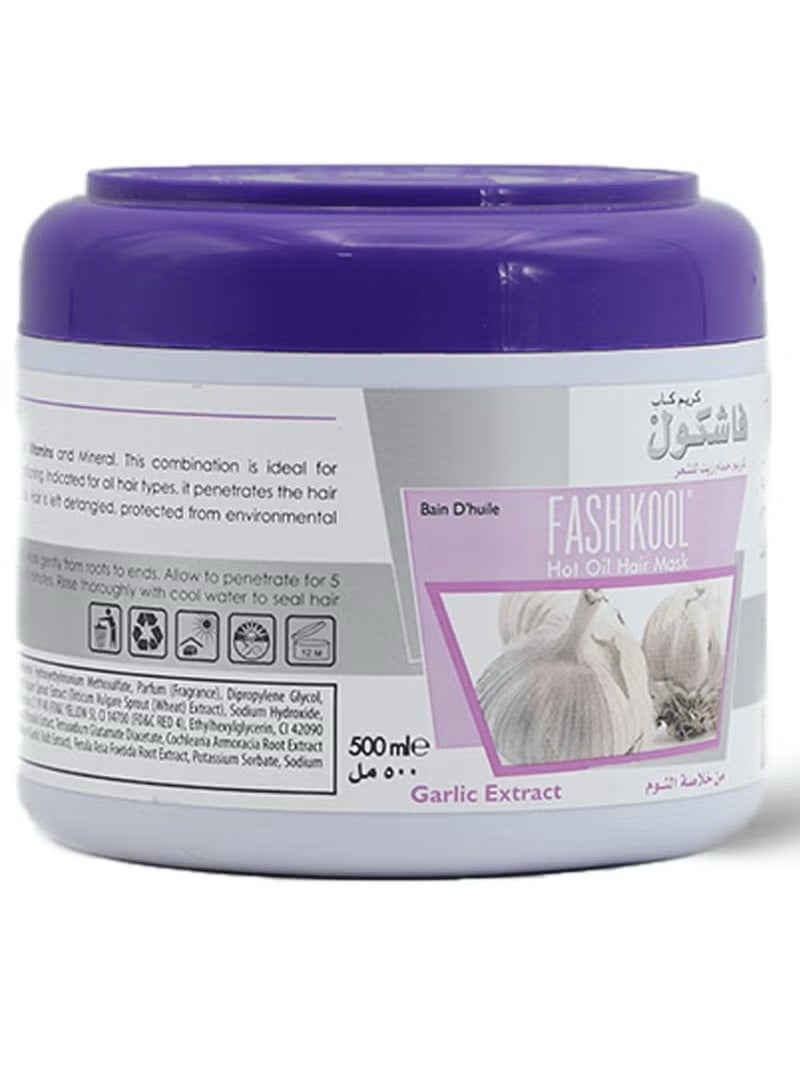 Fashkool Hair mask with hot oil and garlic extract - Image 4
