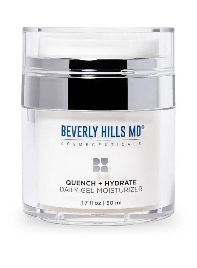 Beverly Hills MD Quench + Hydrate Daily Gel Moisturizer- Visibly Smooth, Plump, Hydrate Face & Neck For Wrinkles, Sagging- Skin Smoothing & Re-Energizing- Visibly Reduce Signs Of Aging W/Niacinamide - Image 1