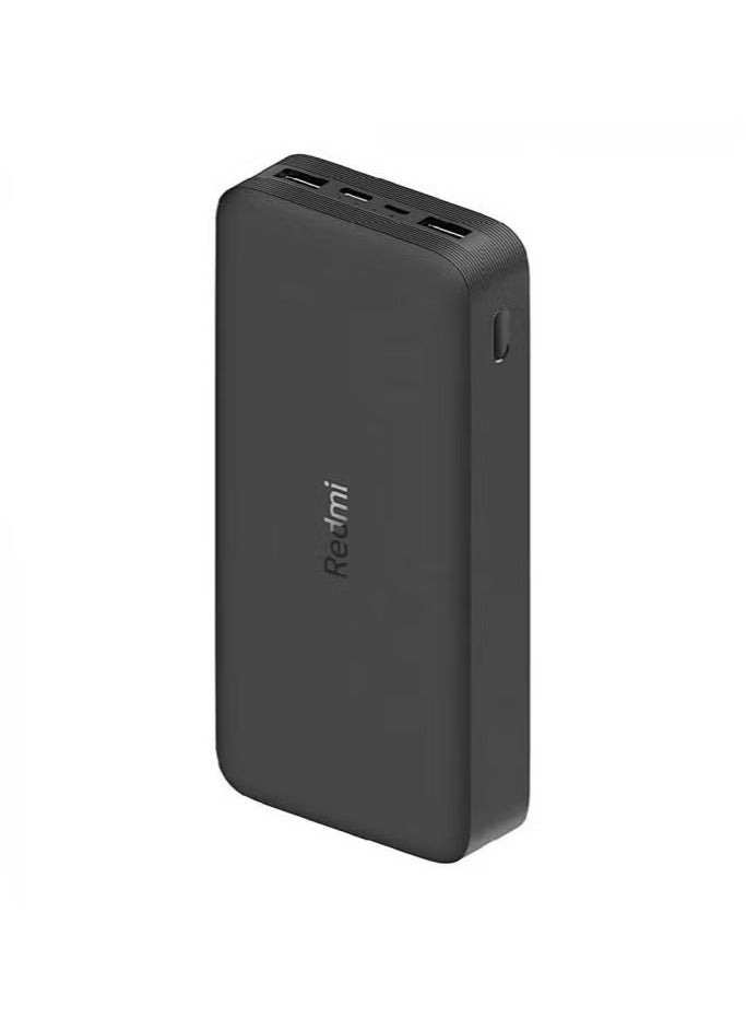 JAJEEK 20000mAh Redmi Portable Fast Charge Power Bank (Black)  High Capacity USB-C & USB Ports, Fast Charging for Smartphones, Tablets & Laptops – Compact, Durable, Ideal for Travel, Outdoor, and Emergency Use - Image 3