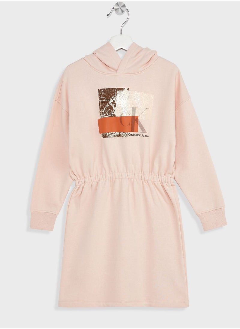 Calvin Klein Jeans - Kids Graphic Dress - Image 1