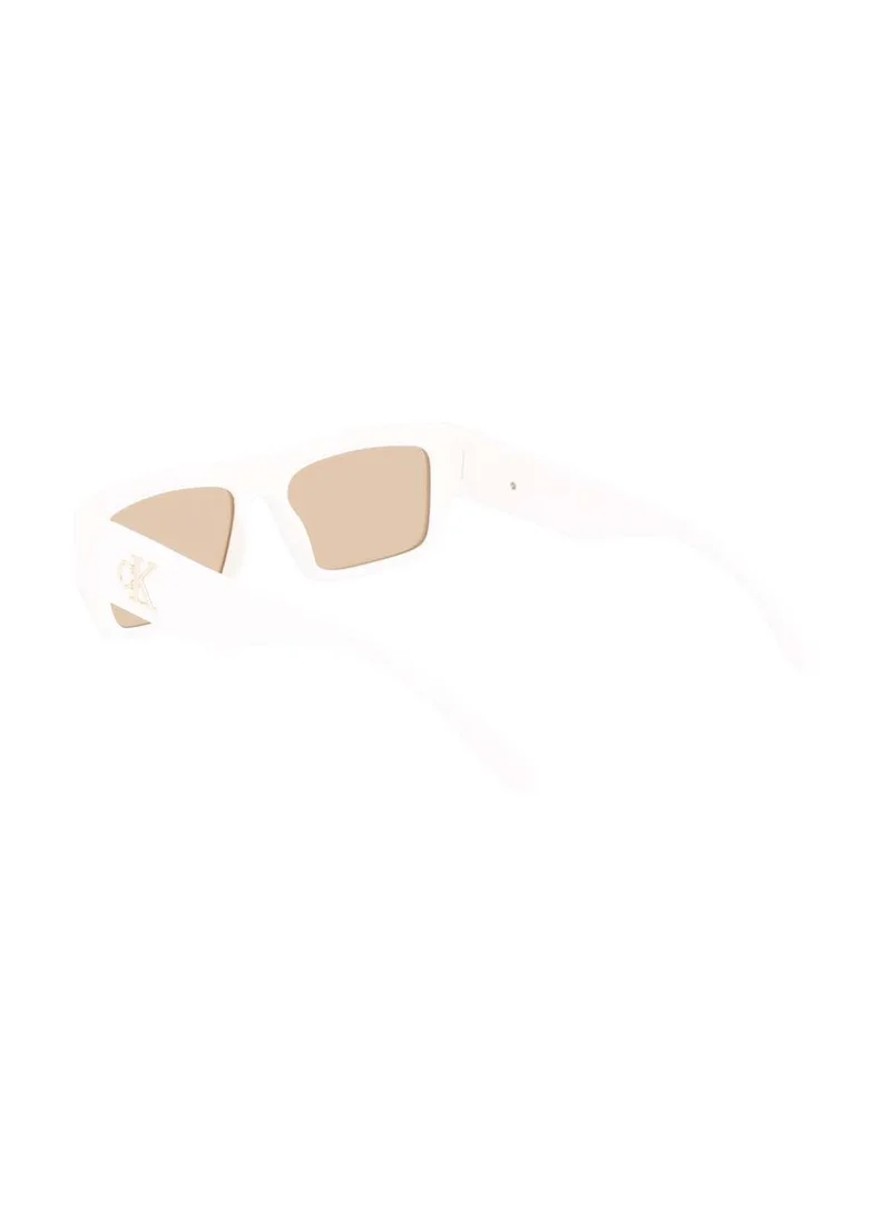Calvin Klein Jeans Unisex Rectangular Sunglasses CKJ22635S-100-5417