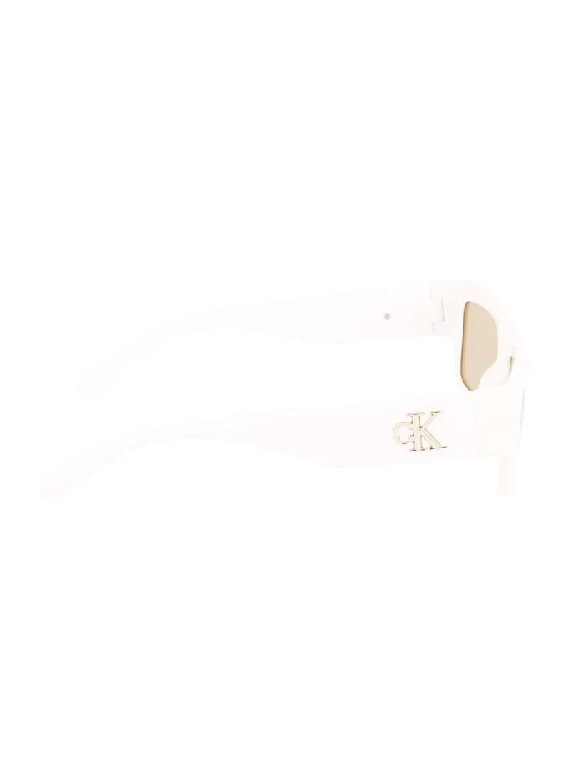 Calvin Klein Jeans Unisex Rectangular Sunglasses CKJ22635S-100-5417