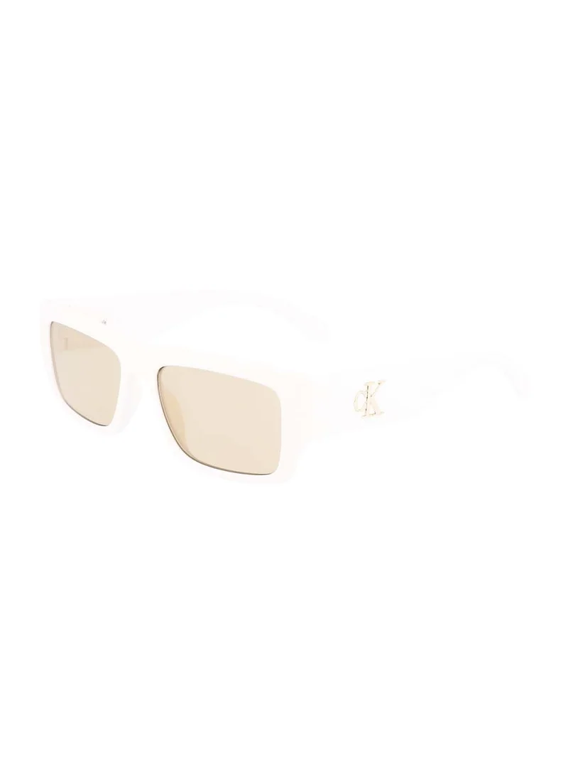 Calvin Klein Jeans Unisex Rectangular Sunglasses CKJ22635S-100-5417