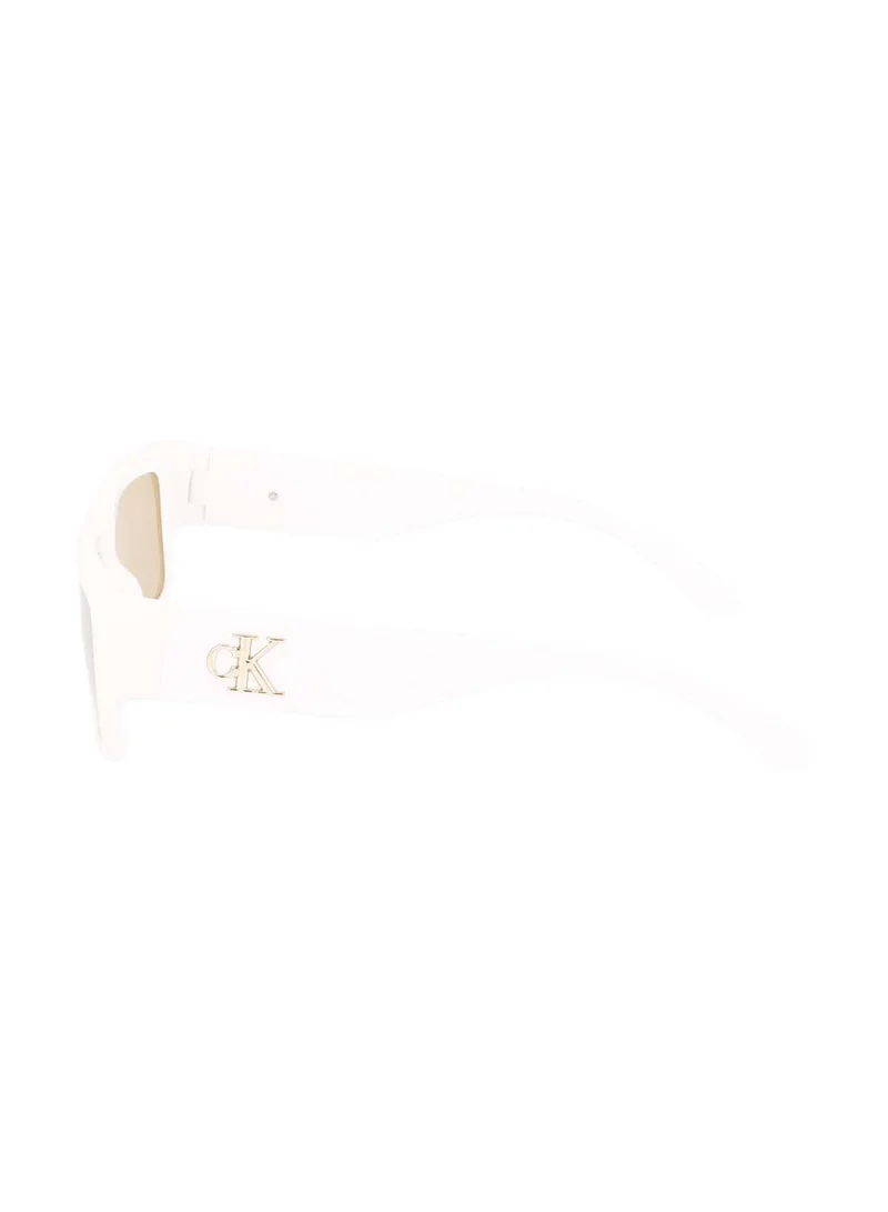 Calvin Klein Jeans Unisex Rectangular Sunglasses CKJ22635S-100-5417