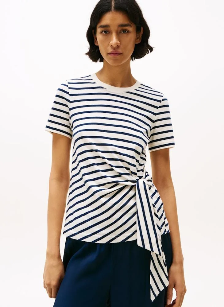 KNOT ROUND-NK SS TEE