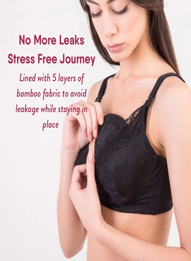 NatureBond Reusable Nursing Pads. Set of 10 Nipple Pads for Breastfeeding, Breathable Breast Pads for Breastfeeding with Wash Bag & Box, Viscose Made from Bamboo - Image 2