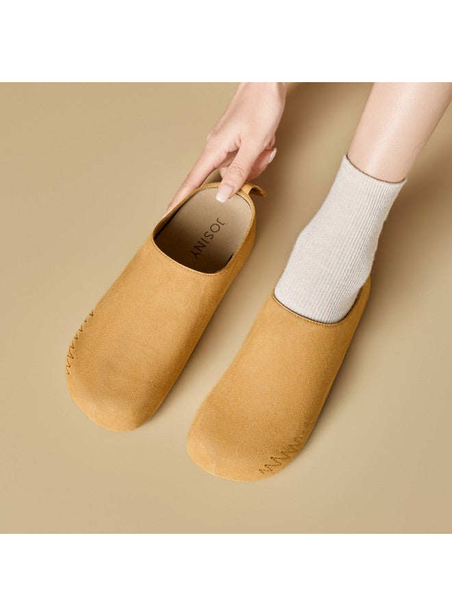 Josiny Autumn And Winter Simple Plain Surface Relaxed Lazy Outfit Lightweight Comfortable Soft Flats - Image 5