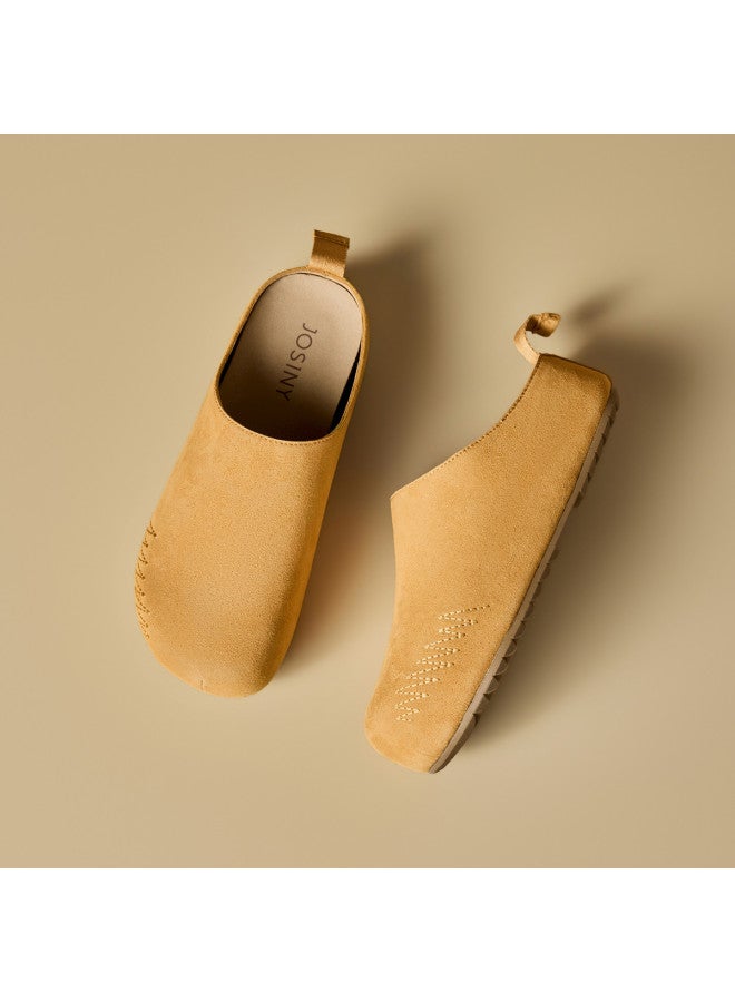 Josiny Autumn And Winter Simple Plain Surface Relaxed Lazy Outfit Lightweight Comfortable Soft Flats - Image 2