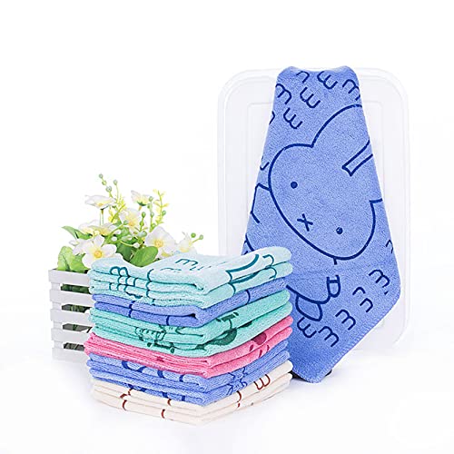 MOM CARE Microfiber Microfibre Face Towels For Babies Extra Soft/Quick Dry/Strong Water Absorbent Face Towel For Kids,Boys&Girls (Pack Of 6) Multi Color L-30Cm X B-30Cm For 1 Month&Above,350 TC - Image 3