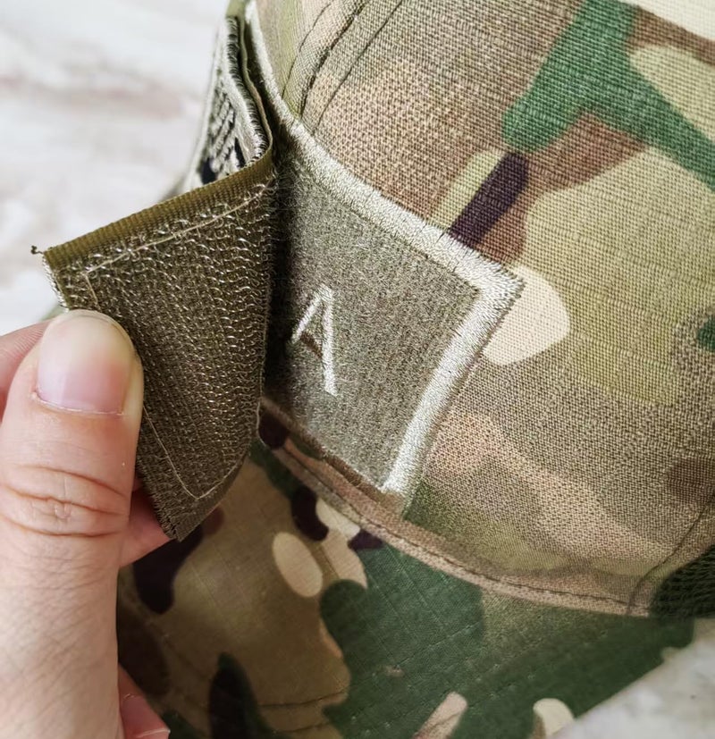 RUINUO American Flag Mesh Baseball Cap Trucker Hat Tactical Operator Caps Outdoor Breath Sun Hats Camouflage - Image 2
