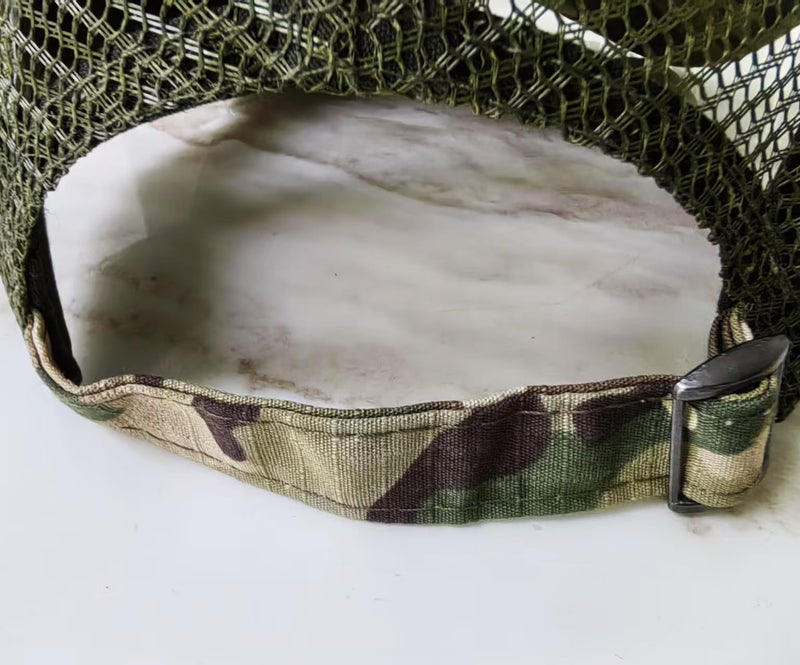 RUINUO American Flag Mesh Baseball Cap Trucker Hat Tactical Operator Caps Outdoor Breath Sun Hats Camouflage - Image 3