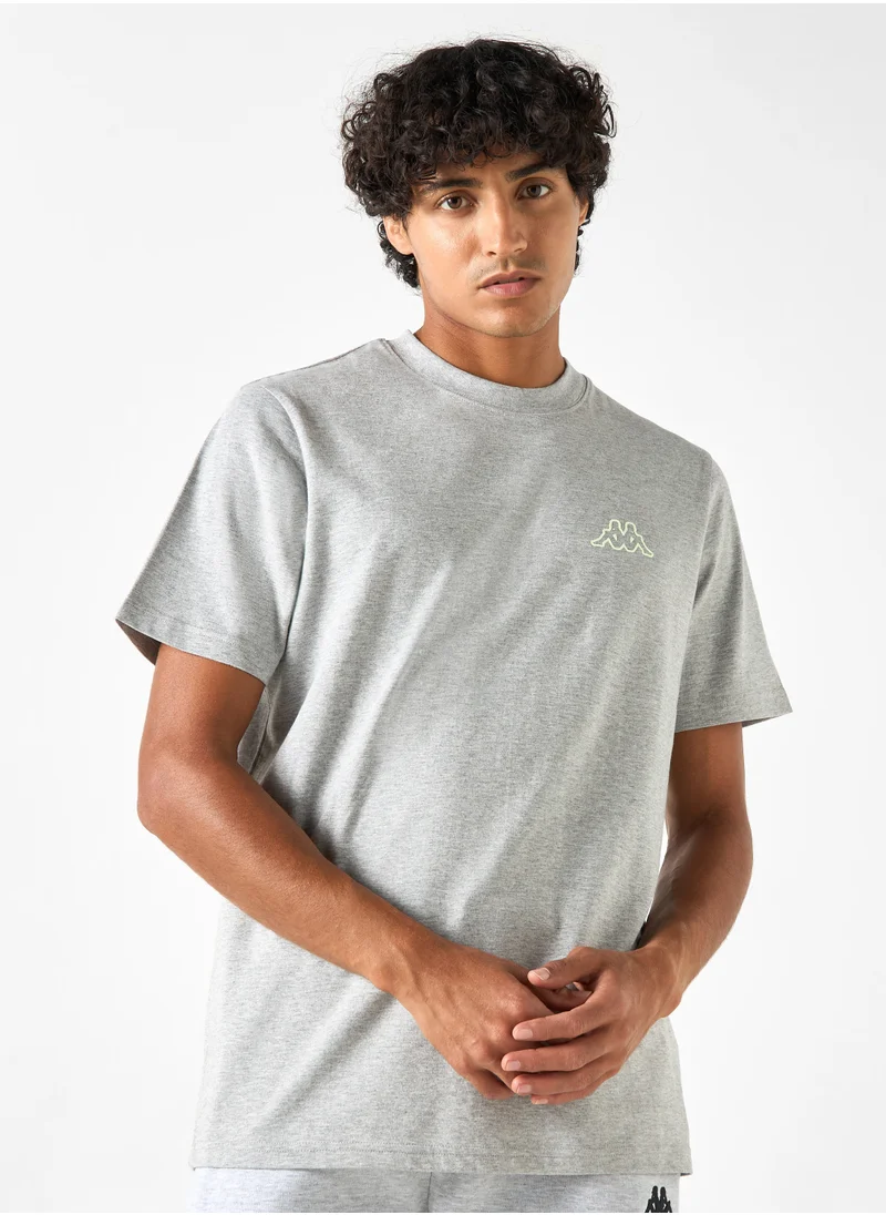 Kappa Kappa Crew Neck Regular Fit T-shirt with Short Sleeves