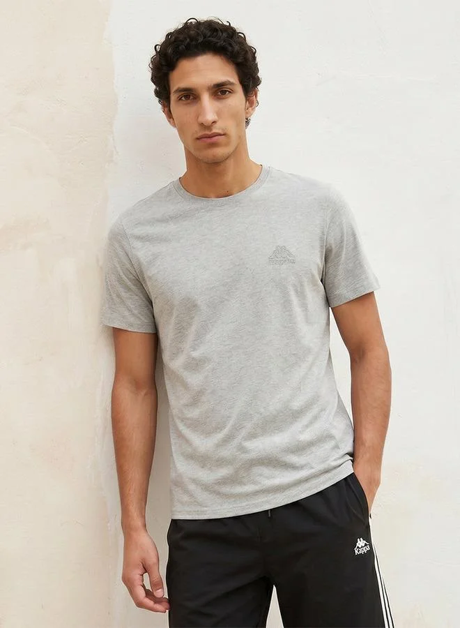 Kappa Kappa Relaxed Fit Crew Neck T-shirt with Short Sleeves
