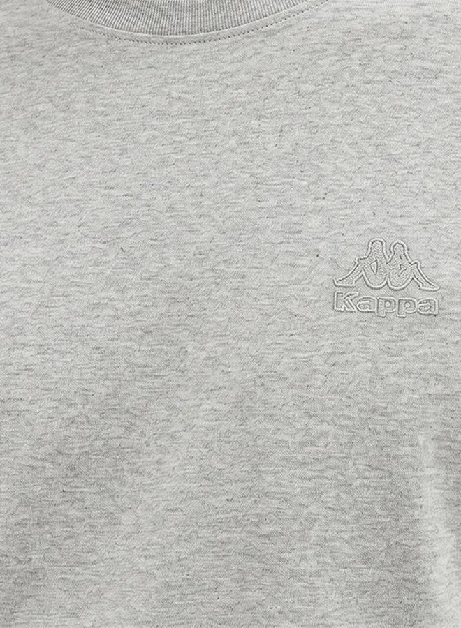 Kappa Kappa Relaxed Fit Crew Neck T-shirt with Short Sleeves