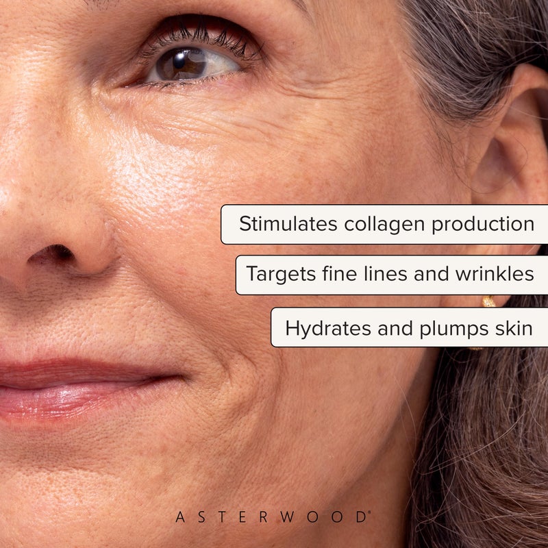 Asterwood Triple Repair Matrixyl 3000 + Argireline + Hyaluronic Acid + Vitamin C Serum for Face - Anti-Aging, Collagen Boosting, Hydrating - Fragrance-Free - 4 Fl Oz - Image 2