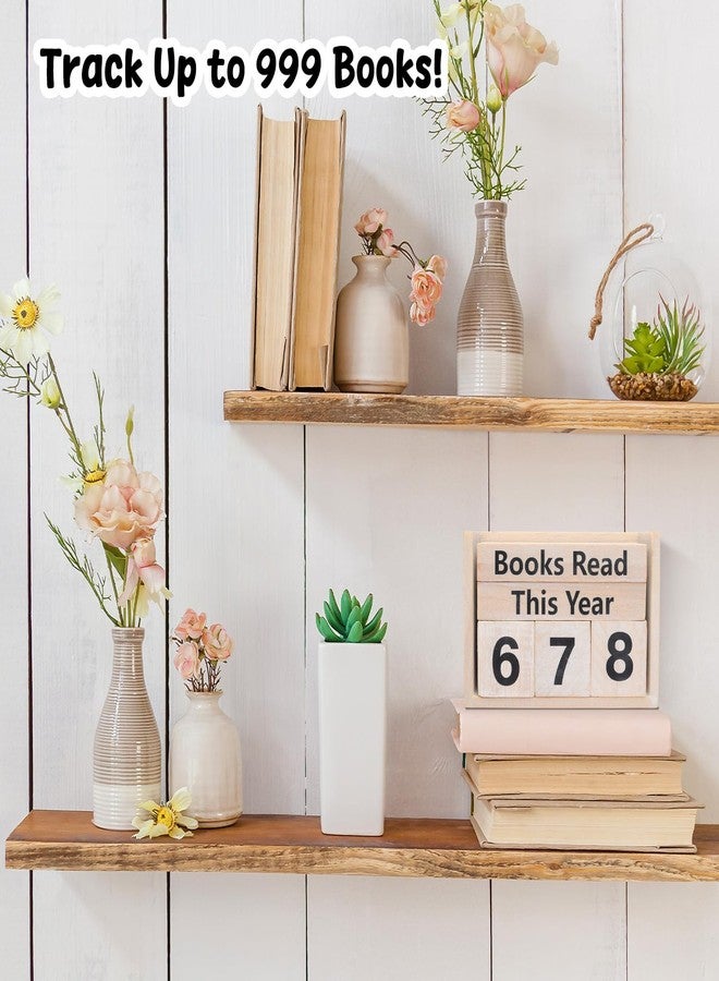 BLSUREFYX Books Read This Year Counter Book Tracker for Reading Goal Display Book Reading Counter Sign Up to 999 Books Reading Challenge Gift for Teacher Writer Reader Student Bookish Bookworm Book Club Lover - Image 3