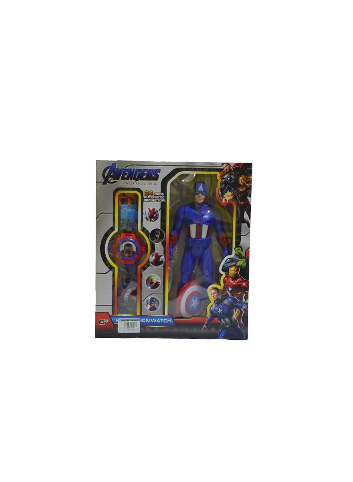 Star Hero Watch with Stunning Figurine 
