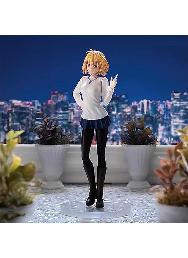 20cm Tsukihime: Arcueid Brunestud PVC Statue Anime Figures Action Figure Model Collection Doll Decoration Toy Gift 