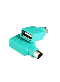 PS2 to USB Female,PS/2 Male Converter Changer Adapter for Keyboard Mouse 2pcs by Oxusbor(Notice:Can't Match All Motherboard,Have Matching Problem)