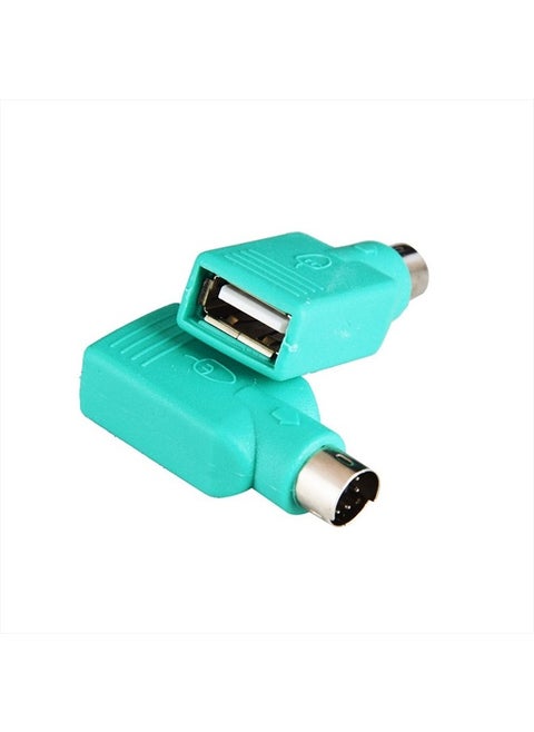 PS2 to USB Female,PS/2 Male Converter Changer Adapter for Keyboard Mouse 2pcs by Oxusbor(Notice:Can't Match All Motherboard,Have Matching Problem)