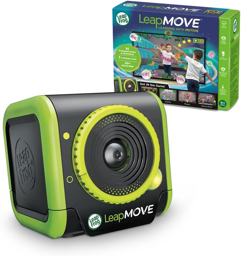 LeapMove, Educational Gaming Console, Motion-Based Learning, 25 Preloaded Games, For Ages 4-7 Years, English Version - Image 1