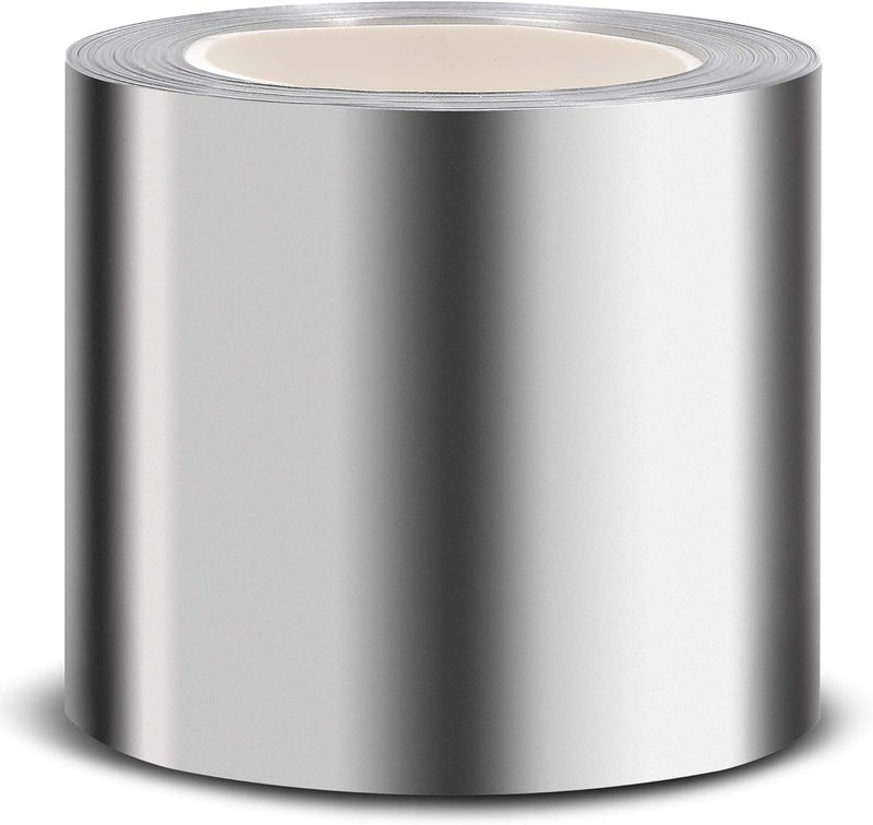 55 ft Zinc Metal Strip for Roofing & Garden - 2.5 in Wide - Prevents Moss & Stains - Moss Killer for Roofs