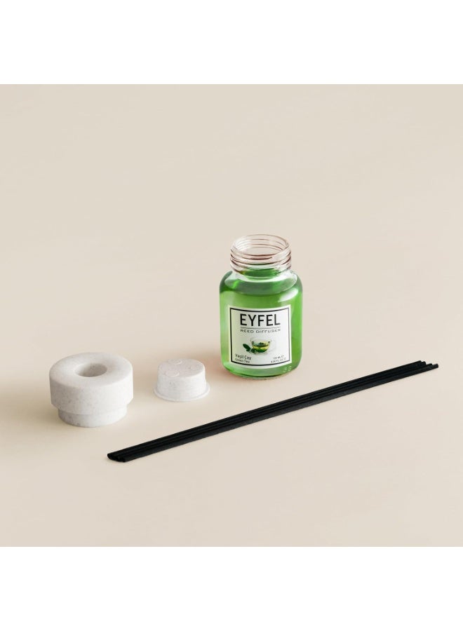 EYFEL EYFEL Green Tea Reed Diffuser, 120ml | Premium & Long-Lasting Home Fragrance | Refreshing Scent for Home & Office  - Image 3