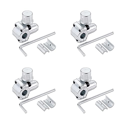 Mtsooning 4PCS BPV-31 Bullet Piercing Valve Kit, Adjustable Line Tap Valve for Air Conditioners HVAC 1/4", 5/16", 3/8" Tubing, Replacement for AP4502525 BPV31D GPV14 GPV31 GPV38 GPV56 MPV31 A/C HVAC - Image 1