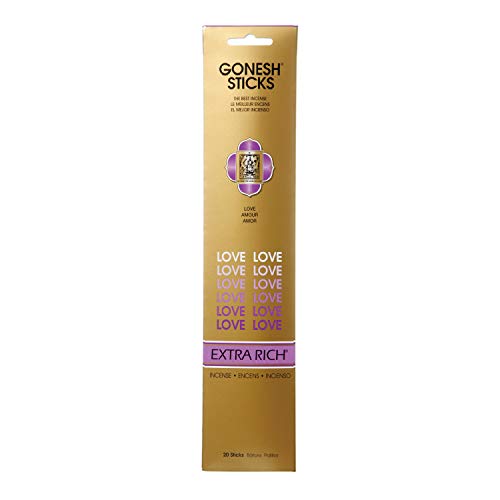 Gonesh GOXRLO Extra Rich Collection Love Incense Sticks - Image 1