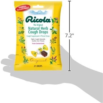 Ricola Original Natural Herb Cough Drops 21 Drops Pack of 12 - Image 3