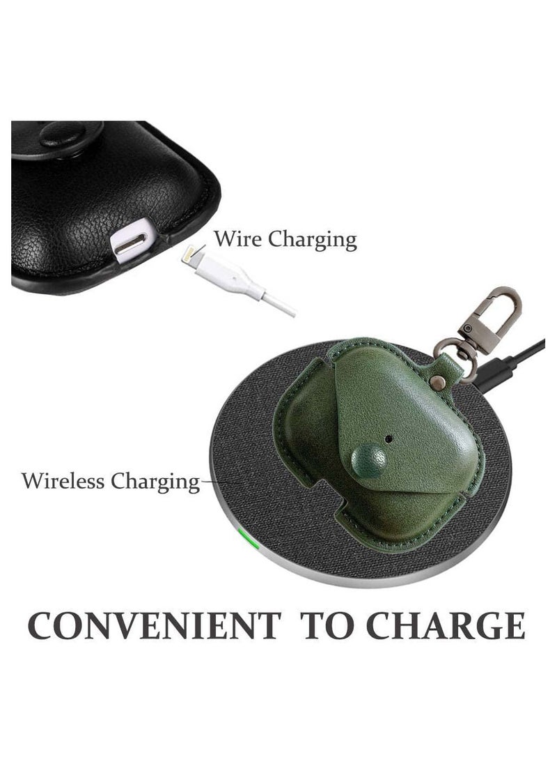 YOMNA - Apple Airpods 3 Case Women Men (Army Green) And Apple Airpods 1 / 2 Charging Case - Yellow  - Image 2