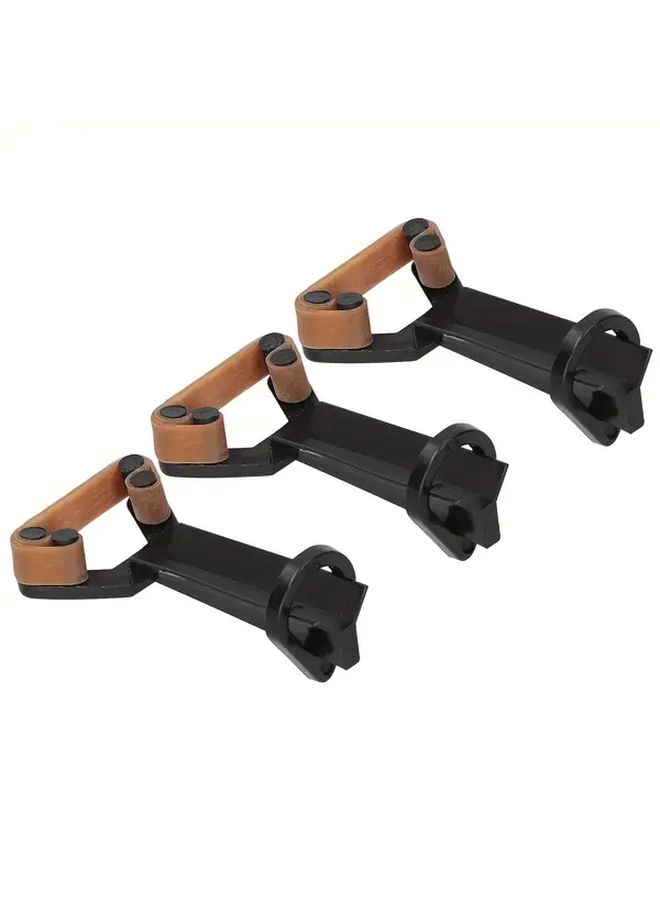 3 Pack Pool Cue Tip Clamp Set Elastic Rubber Fastener Tool for Billiard Accessories - Image 1