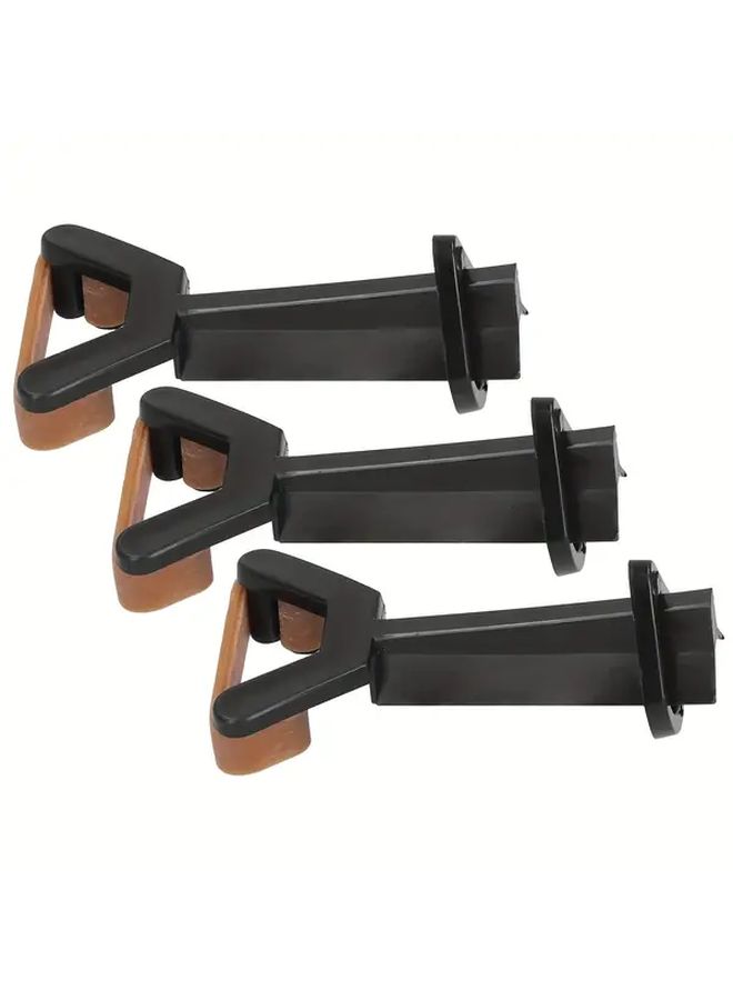 3 Pack Pool Cue Tip Clamp Set Elastic Rubber Fastener Tool for Billiard Accessories - Image 4