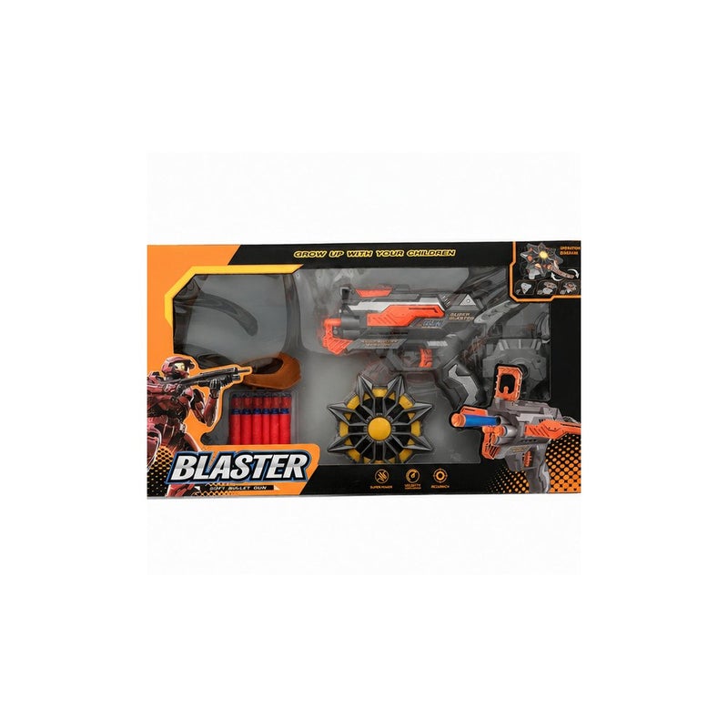 blaster Adventure Play | Blaster Toy Gun Set for Children with Foam Darts and Target - Image 2