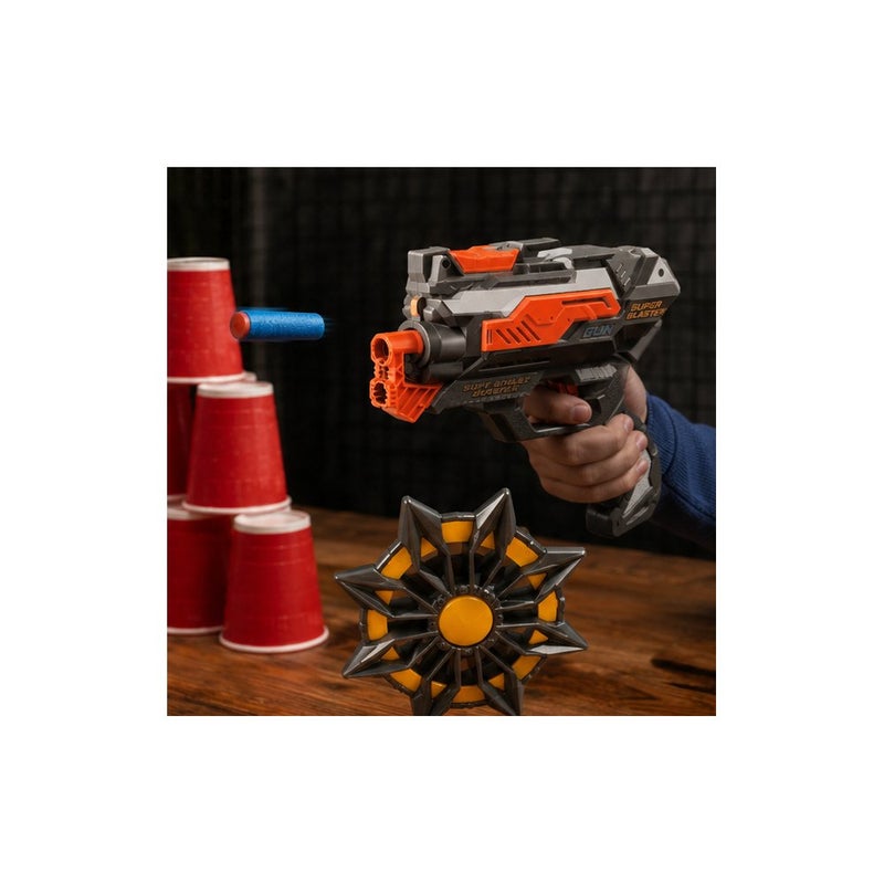 blaster Adventure Play | Blaster Toy Gun Set for Children with Foam Darts and Target - Image 4