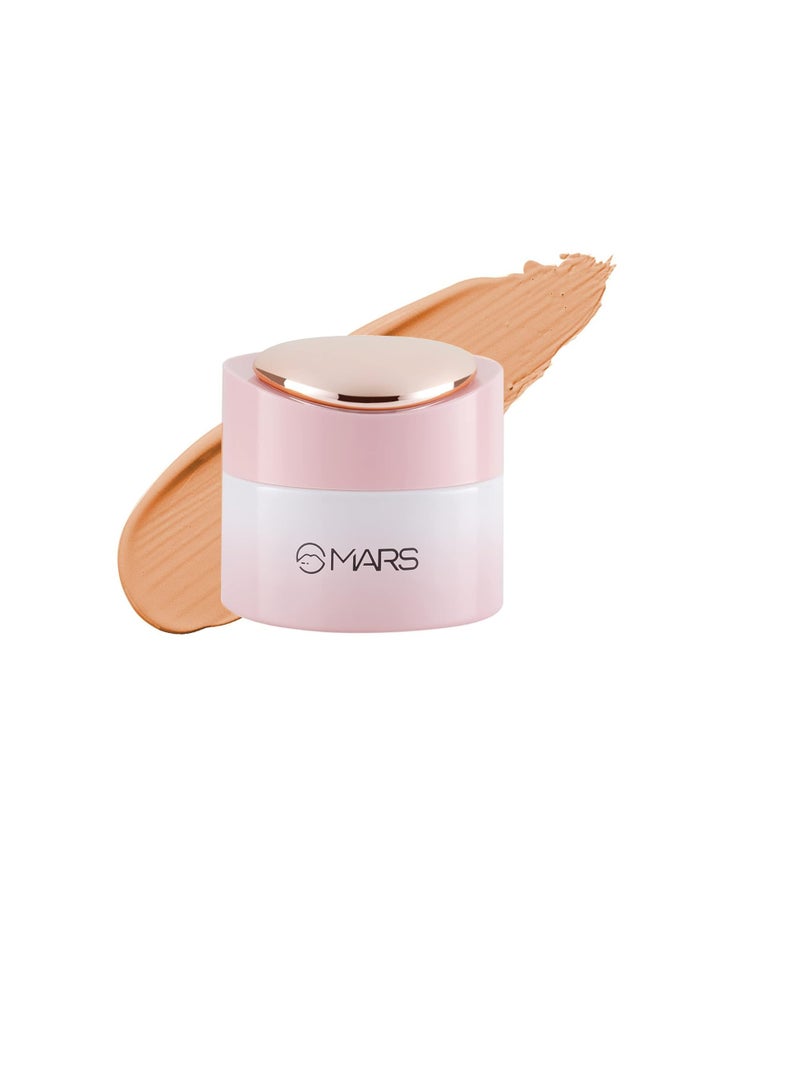 مارس كريم أساس مارس ميست بتغطية طبيعية 50 مل للاستخدام اليومي، متوفر بمجموعة متنوعة من الألوان الأساسية المرطبة ذات اللمسة النهائية غير اللامعة وخفيفة الوزن 03 - Image 1
