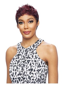 Vanessa VANESSA Synthetic Slip Lite Fashion Wig - SLB FIVE (1 Jet Black) 