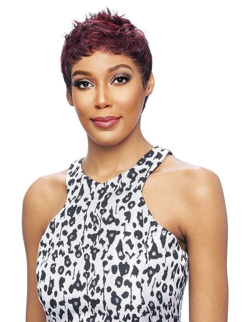 VANESSA Synthetic Slip Lite Fashion Wig - SLB FIVE (1 Jet Black)