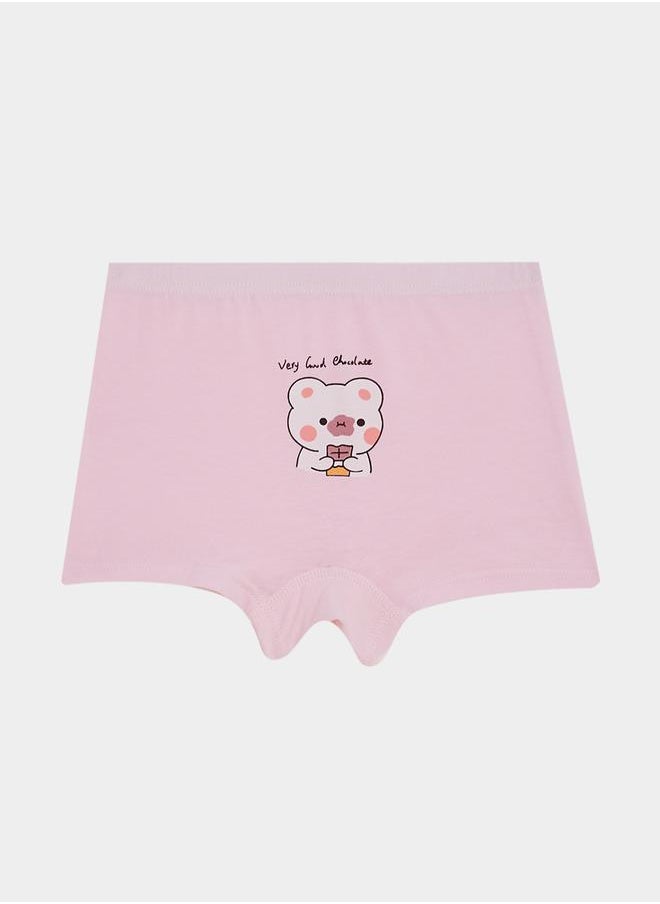 Styli - Pack of 6 - Cutie Cat Print Briefs - Image 1
