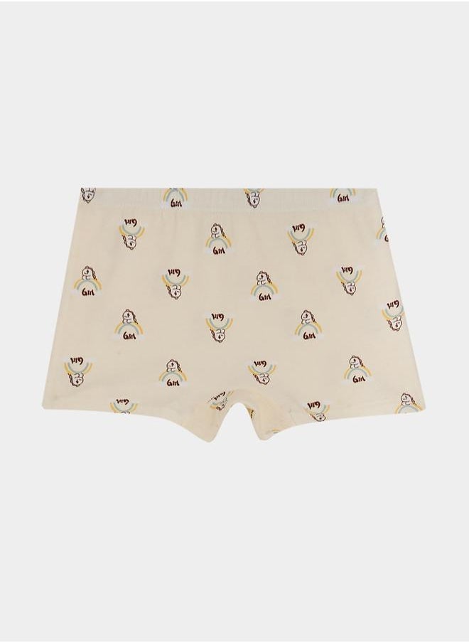Styli - Pack of 6 - Cutie Cat Print Briefs - Image 1