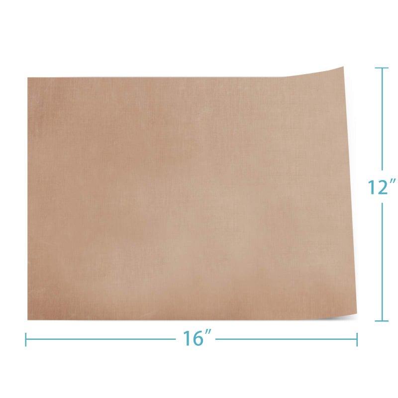 ubrand 3 Pack Teflon Sheet For Heat Press, 12" x 16" Heat Transfer Paper for T Shirts Heat Press, Non-Stick Heat Resistant Craft Mat - Image 2