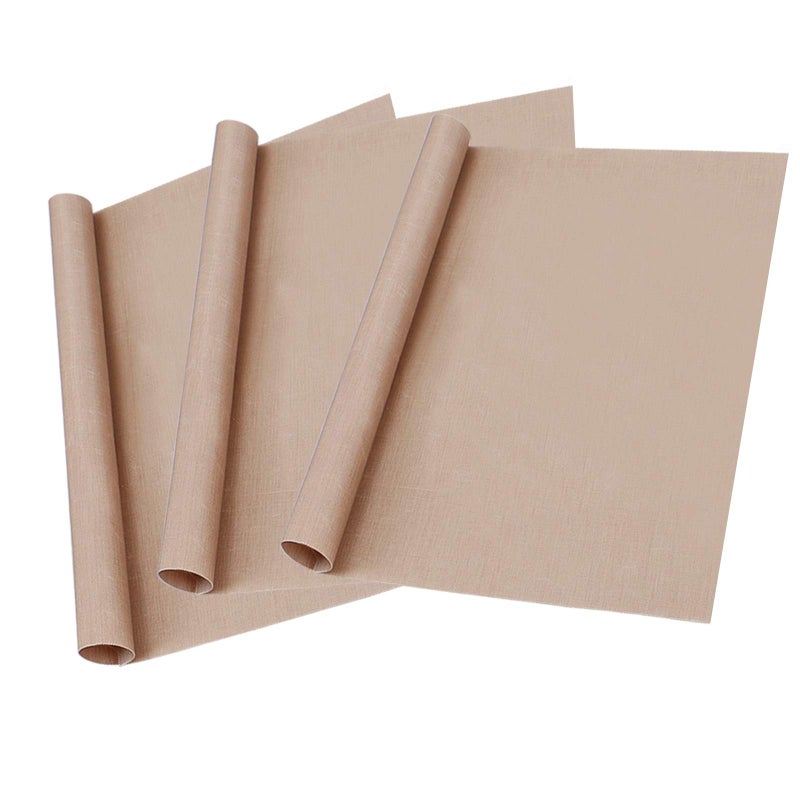 ubrand 3 Pack Teflon Sheet For Heat Press, 12" x 16" Heat Transfer Paper for T Shirts Heat Press, Non-Stick Heat Resistant Craft Mat - Image 1